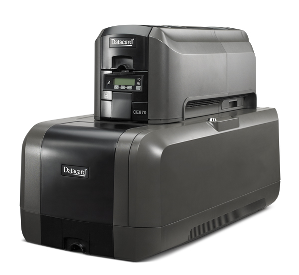 Datacard CE870 printer and embosser